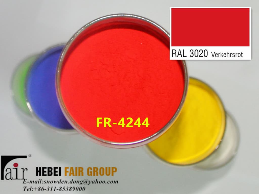 Outdoor Red Powder Coatings Use For Sport Equipment